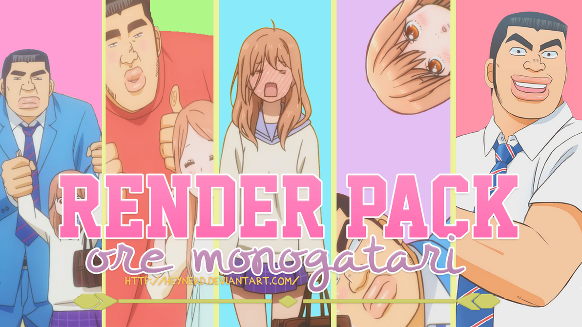 Ore Monogatari Png Pack by HeyNerd