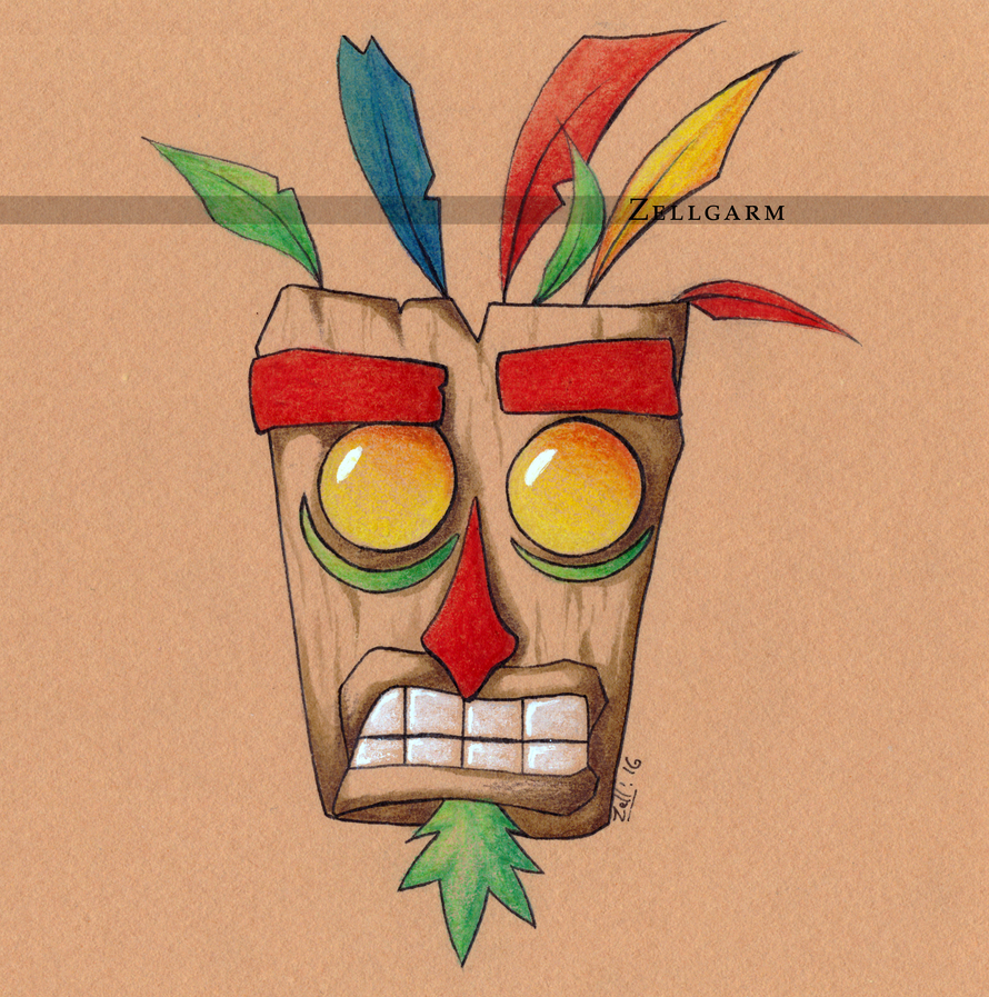 Crash Bandicoot Mask 77