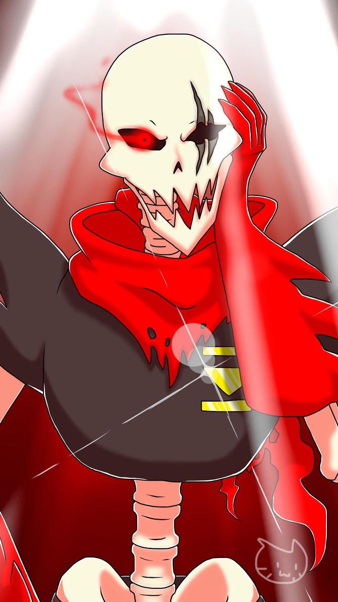 Underfell Papyrus by Meow101XD on DeviantArt