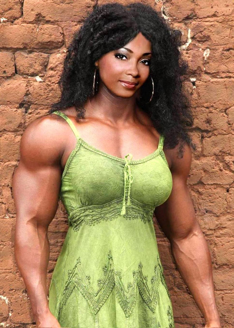 Ebony Muscle Women 36
