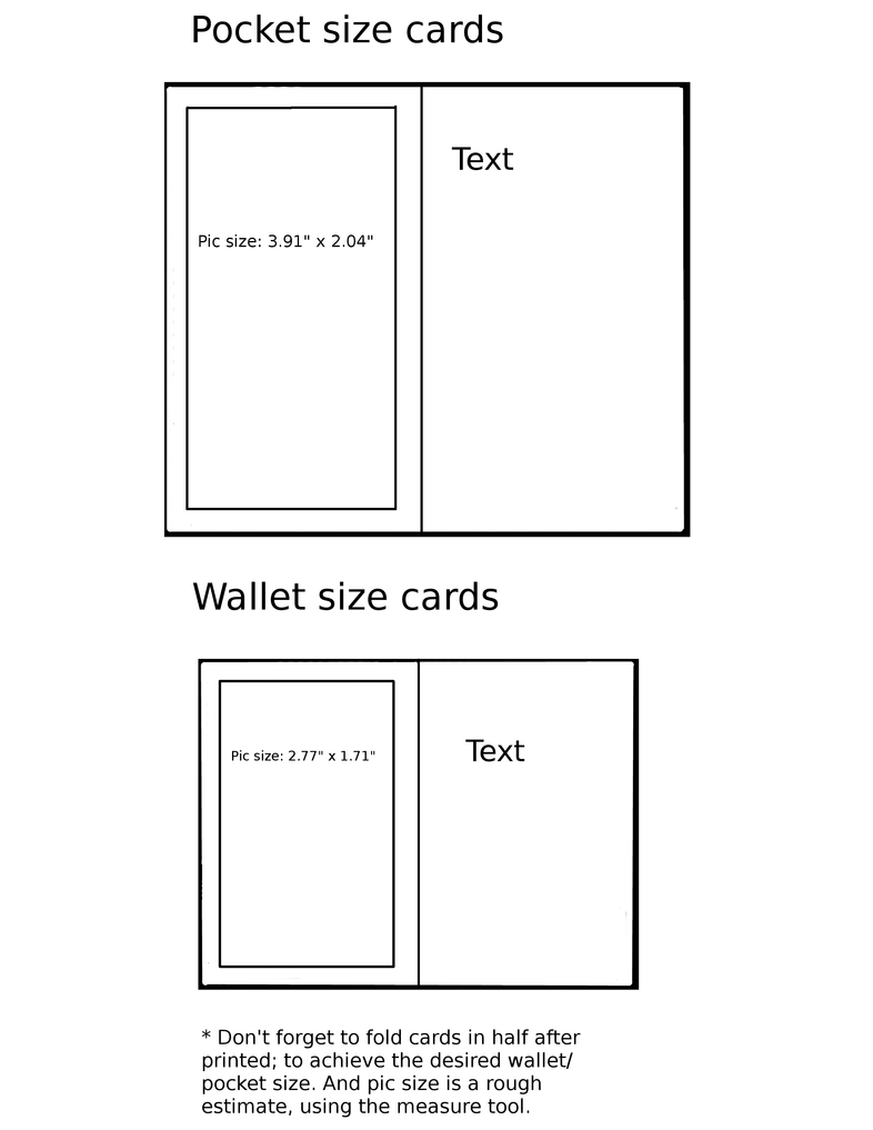 Pocket+wallet card template by MysticTempest on DeviantArt