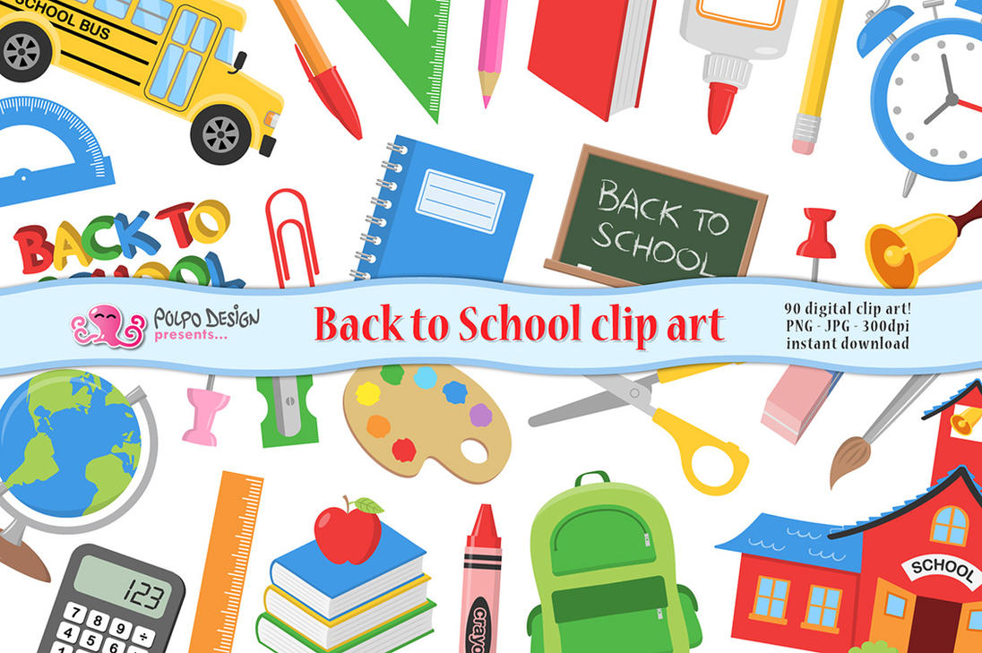 going back to school clipart - photo #26