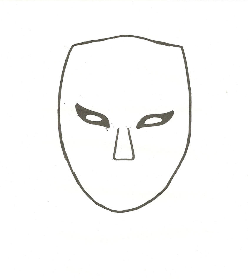 Facial Mask Template