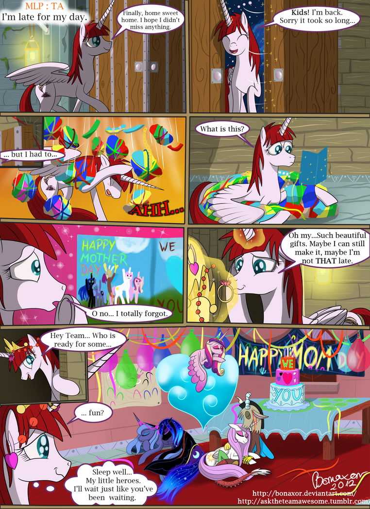 Mlp Ta I M Late For My Day By Bonaxor On Deviantart